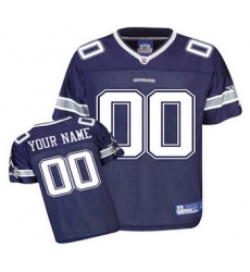 Dallas Cowboys Customized Jerseys blue