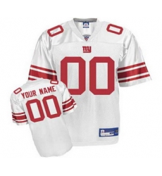 New York Giants Customized Jerseys white