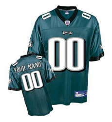 Philadelphia Eagles Customized Jerseys green
