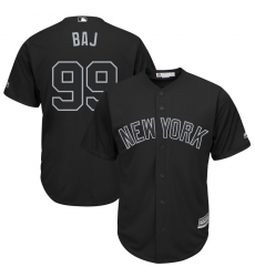 Yankees 99 Aaron Judge BAJ Black 2019 Players Weekend Player Jersey