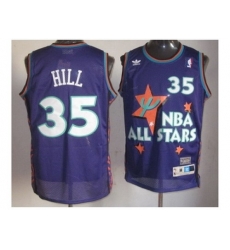 nba 95 all star #35 hill purple