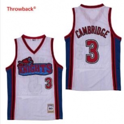 Lil Bow Wow LA Knights Movie Basketball Jersey White 3 Cambridge