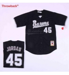 MICHAEL JORDAN BIRMINGHAM 45 BARONS BASEBALL JERSEY