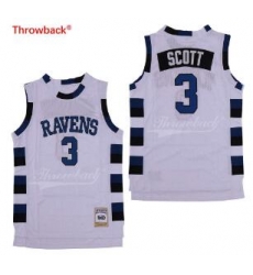 One Tree Hill Scott Ravens Movie jersey 3 White