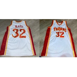 Men #32 O.J. Mayo USC Trojans College Basketball Jerseys