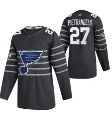 Blues 27 Alex Pietrangelo Gray 2020 NHL All Star Game Adidas Jersey