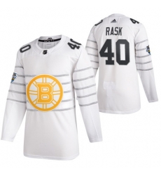 Bruins 40 Tuukka Rask White 2020 NHL All Star Game Adidas Jersey