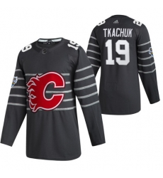 Flames 19 Matthew Tkachuk Gray 2020 NHL All Star Game Adidas Jersey