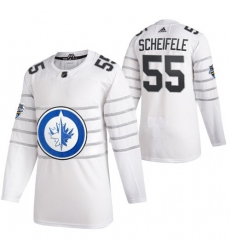 Jets 55 Mark Scheifele White 2020 NHL All Star Game Adidas Jersey