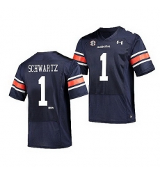 Auburn Tigers Anthony Schwartz Navy Replica Men'S Jersey