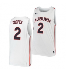 Auburn Tigers Sharife Cooper White College Basketball Auburn Tigers Jersey