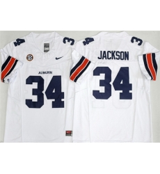 Men Auburn Tigers 34 Bo Jackson White 2026 F U S E Limited Stitched Jersey Men Auburn Tigers 34 Bo Jackson White 2026 F U S E Limited Stitched Jersey