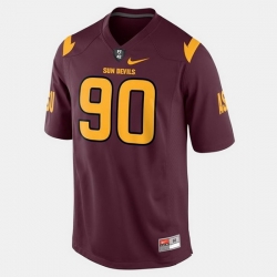 Arizona State Sun Devils Will Sutton College Football Red Jersey