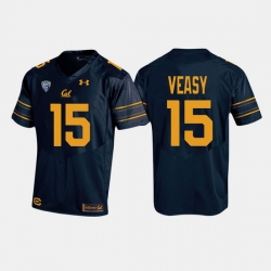 California Golden Bears Jordan Veasy College Football Navy Jersey