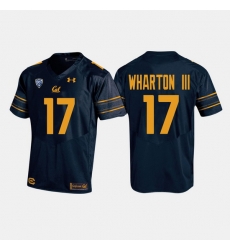 California Golden Bears Vic Wharton Iii College Football Navy Jersey