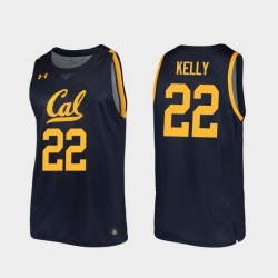 Men California Golden Bears Andre Kelly Replica Navy College Basketball 2019 20 Jersey