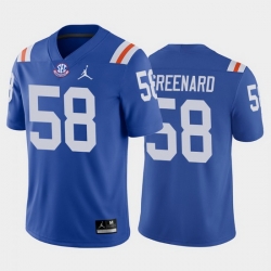 Florida Gators Jonathan Greenard Royal Throwback Men'S Jersey