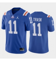 Florida Gators Kyle Trask Royal Throwback Men'S Jersey