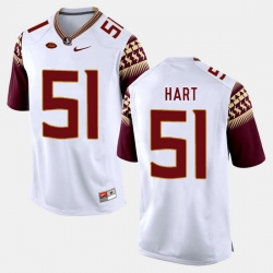 Florida State Seminoles Bobby Hart College Football White Jersey