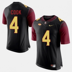 Florida State Seminoles Dalvin Cook College Football Black Jersey