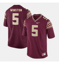 Florida State Seminoles Jameis Winston College Football Red Jersey