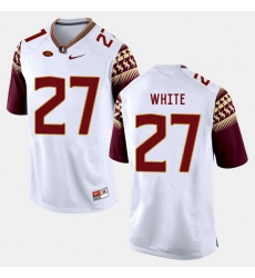 Florida State Seminoles Marquez White College Football White Jersey