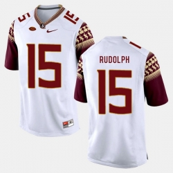 Florida State Seminoles Travis Rudolph College Football White Jersey