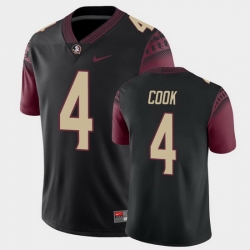 Men Florida State Seminoles Dalvin Cook College Football Black Alternate Game Jersey