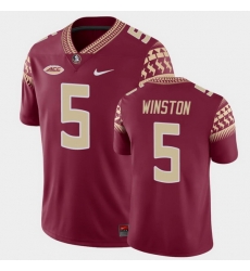 Men Florida State Seminoles Jameis Winston Game Garnet College Football Jersey