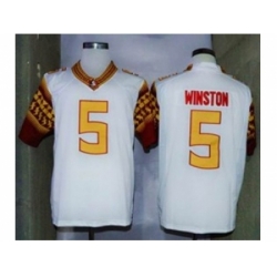 NCAA Florida State Seminoles #5 Winston white[new]