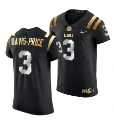 Lsu Tigers Tyrion Davis Price 2021 22 Golden Edition Elite Football Black Jersey