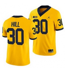 Michigan Wolverines Daxton Hill Maize College Football Men Jersey