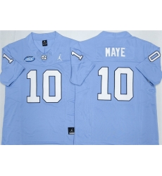 Men North Carolina Tar Heels 10 Drake Maye Little Blue 2026 F U S E Limited College Stitched Jersey Men North Carolina Tar Heels 10 Drake Maye Little Blue 2026 F U S E Limited College Stitched Jersey