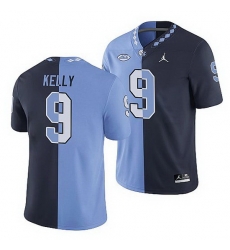 North Carolina Tar Heels Cam'Ron Kelly College Football Navy Blue Split Edition Game Jersey