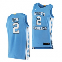 North Carolina Tar Heels Cole Anthony Blue Authentic Jersey