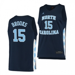 North Carolina Tar Heels Garrison Brooks Navy Alternate Men Jersey