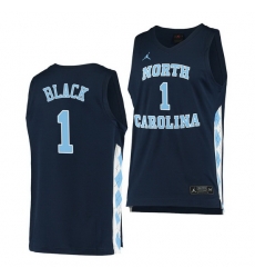 North Carolina Tar Heels Leaky Black Navy Alternate Men Jersey