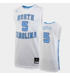 North Carolina Tar Heels Nassir Little White Replica Men'S Jersey