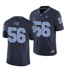 North Carolina Tar Heels Tomari Fox Navy College Football Men'S Jersey