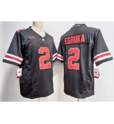 Men Women Youth Nike Ohio State Buckeyes #2 Emeka Egbuka Black 2023 F U S E Stitched College Football Jersey