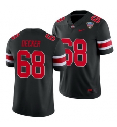 Ohio State Buckeyes Taylor Decker Black 2021 Sugar Bowl College Football Jersey