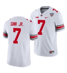 Ohio State Buckeyes Ted Ginn Jr. White 2021 Sugar Bowl College Football Jersey