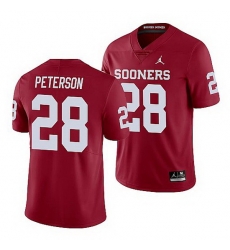 Oklahoma Sooners Adrian Peterson Crimson Limited Men'S Jersey