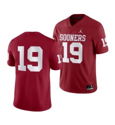 Oklahoma Sooners Crimson Game Men'S Jersey 0