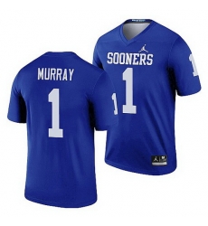 Oklahoma Sooners Kyler Murray Blue Legend Men'S Jersey