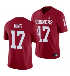 Oklahoma Sooners Marvin Mims Crimson Alumni Men'S Jersey