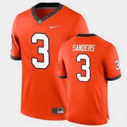 Men Oklahoma State Cowboys Spencer Sanders College Football Orange Game Jersey