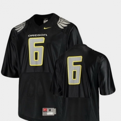 Men Oregon Ducks Black College Football Replica Jersey