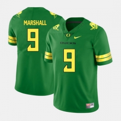 Men Oregon Ducks Byron Marshall College Football Green Jersey