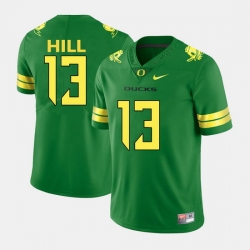 Men Oregon Ducks Troyhill College Football Green Jersey